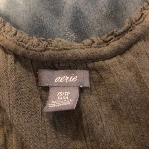 Aerie Olive Tank - Picture 3 of 4